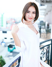 Hot Asian Model Ellie In White 02