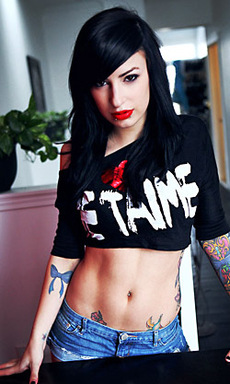 Aisline having fun with stawberries